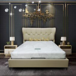 Re-born Tech Tempat tidur dipan headboard minimalis modern Luxury 905