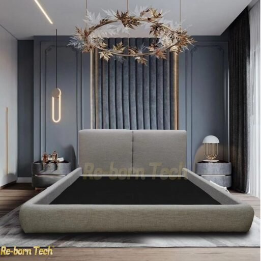 Re-born Tech Tempat tidur dipan headboard minimalis modern Italian 902