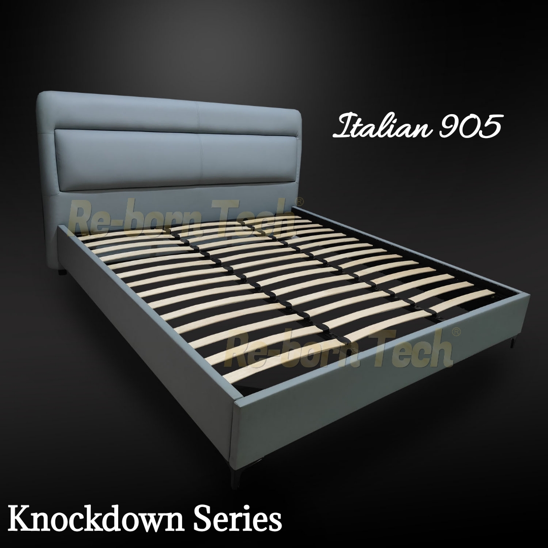 Italian 905 divan headboard premium minimalis knockdown