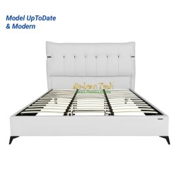 Re-born Tech Tempat Tidur Dipan Headboard Knockdown Modern Minimalis Bruno