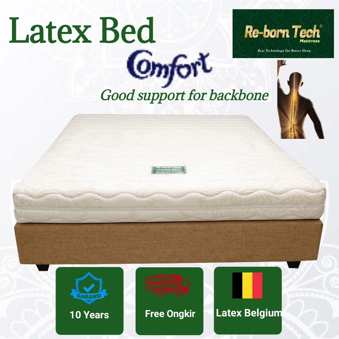 Re-born Tech Kasur latex orthopedic premium